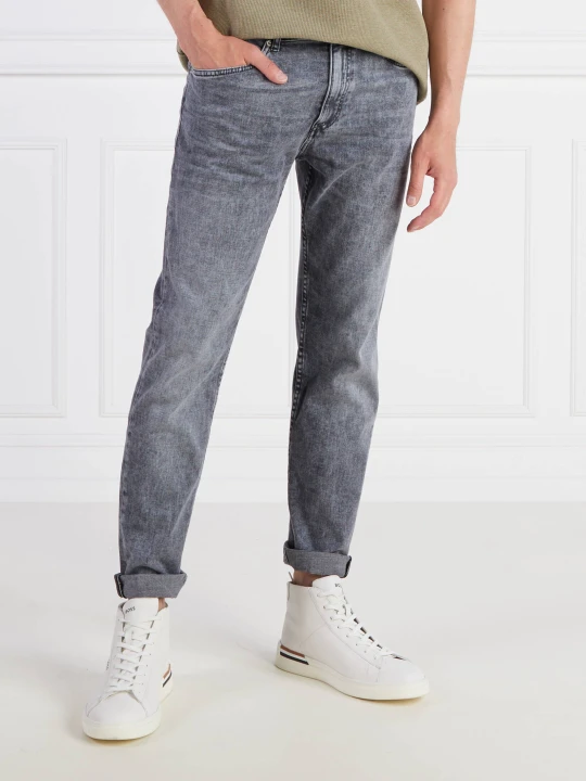 Zdjęcie produktu BOSS BLACK Jeansy Taber | Tapered fit szary