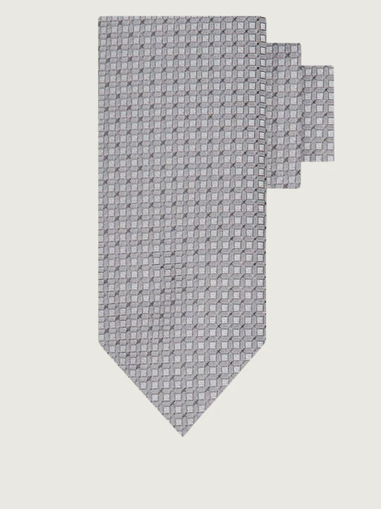 Zdjęcie produktu BOSS BLACK Jedwabny krawat H-TIE CM6 262 szary