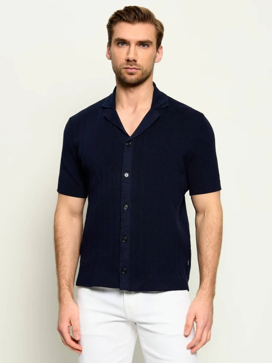 Zdjęcie produktu BOSS BLACK Kardigan C-Neri | Regular Fit granatowy