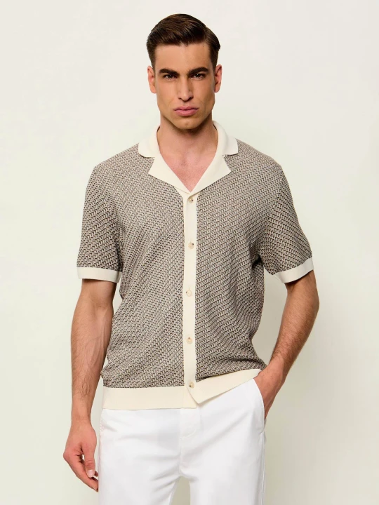 Zdjęcie produktu BOSS BLACK Kardigan H-Lomare | Relaxed fit beżowy