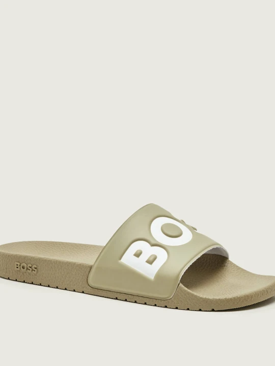 Zdjęcie produktu BOSS BLACK Klapki Aryeh_Slid pistacjowy