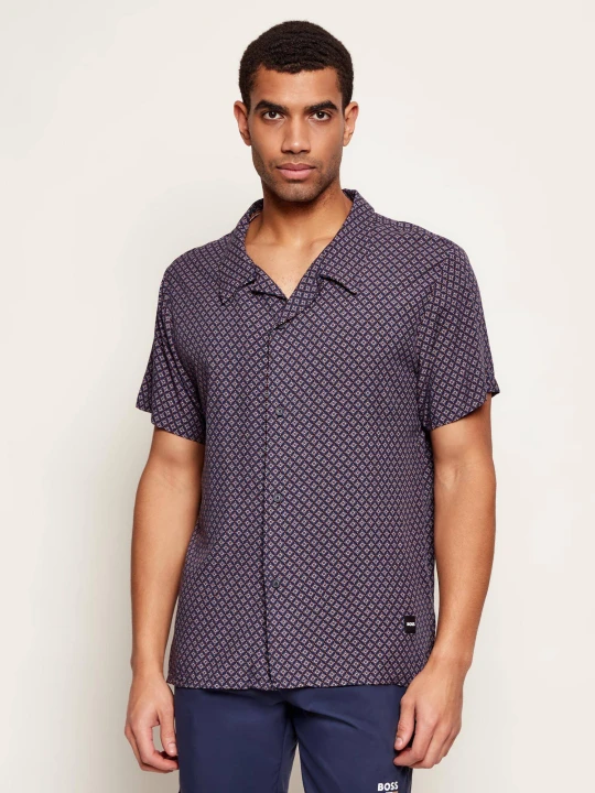 Zdjęcie produktu BOSS BLACK Koszula Beach | Regular Fit granatowy