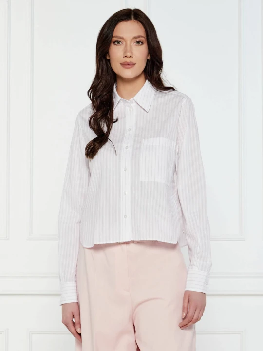 Zdjęcie produktu BOSS BLACK Koszula Briella_Monday | Cropped Fit pudrowy róż