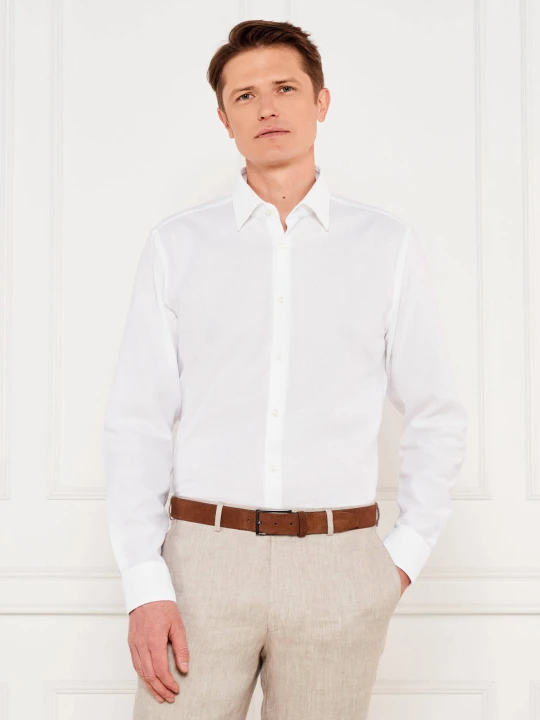 Zdjęcie produktu BOSS BLACK Koszula C-HAL-kent-C1-223 | Casual fit biały