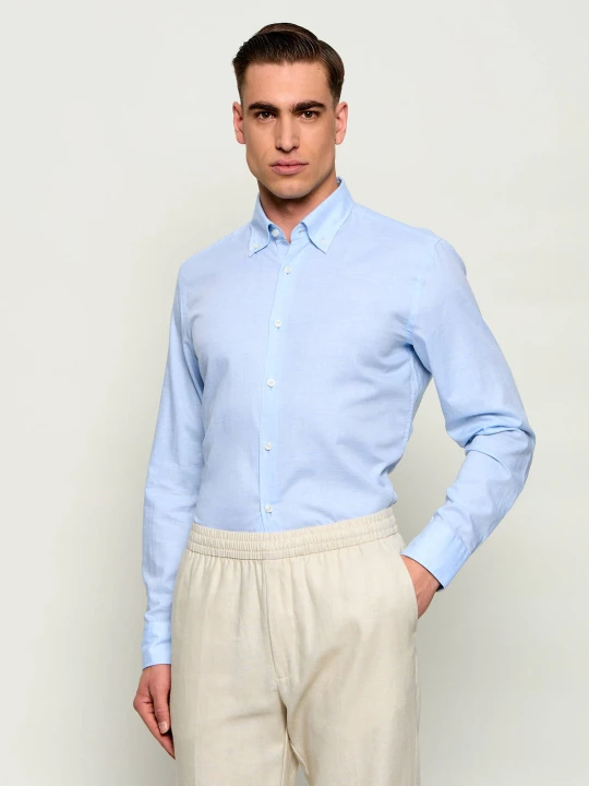 Zdjęcie produktu BOSS BLACK Koszula C-HANK-BD-262 | Slim Fit błękitny