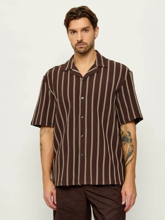 Zdjęcie produktu BOSS BLACK Koszula C-LARS-CAMP-B-262 | Relaxed fit brązowy