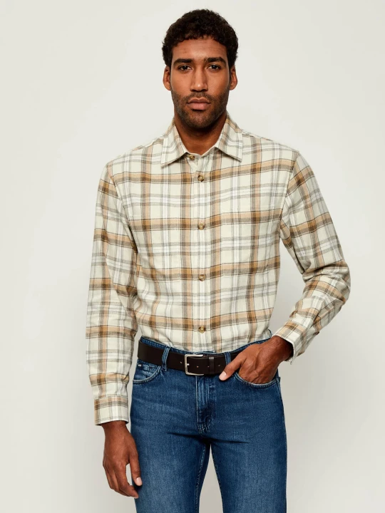 Zdjęcie produktu BOSS BLACK Koszula C-OWEN-2PP-C1-253 | Relaxed fit beżowy