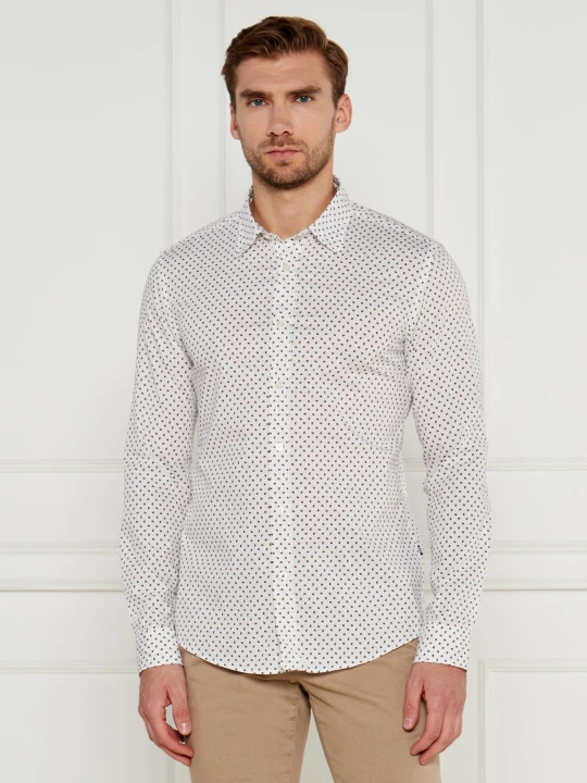 Zdjęcie produktu BOSS BLACK Koszula C-ROAN-kent-C1-243 | Slim Fit biały