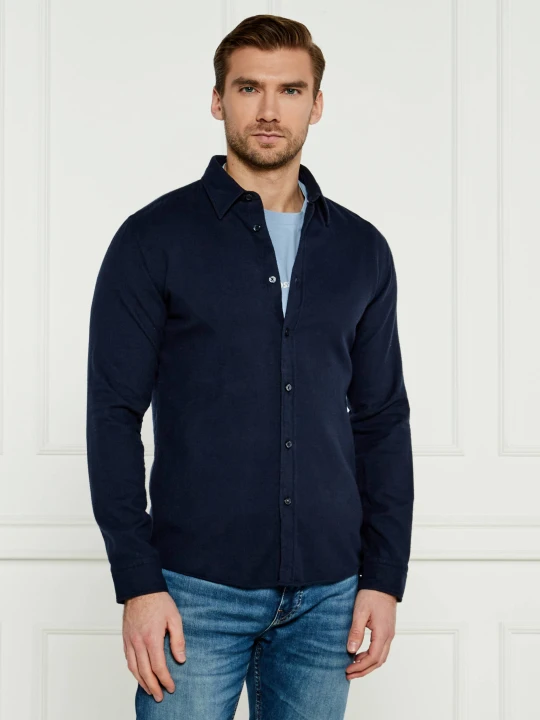 Zdjęcie produktu BOSS BLACK Koszula C-ROAN-kent-C4-244 | Slim Fit granatowy