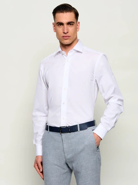 Zdjęcie produktu BOSS BLACK Koszula H-DAVID-spread Boss x David Beckham | Slim Fit biały