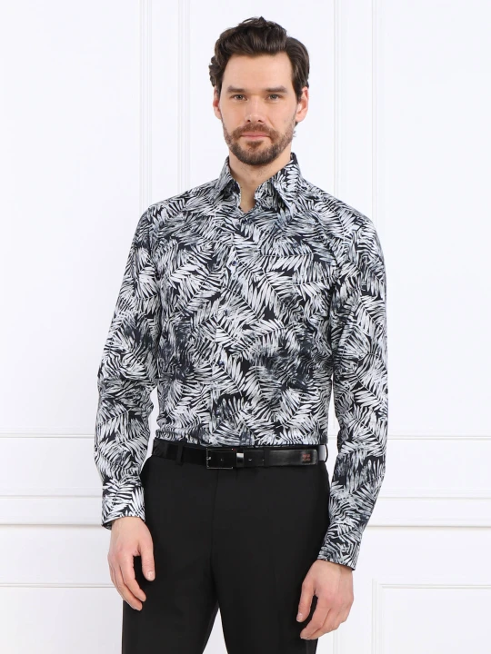Zdjęcie produktu BOSS BLACK Koszula H-HANK-kent-C1-214 | Slim Fit