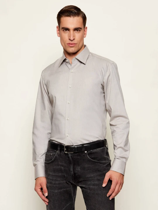 Zdjęcie produktu BOSS BLACK Koszula H-HANK-kent-C1-214 | Slim Fit | easy iron szary