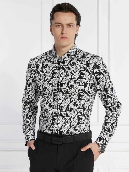 Zdjęcie produktu BOSS BLACK Koszula H-HANK-kent-C1 | Slim Fit