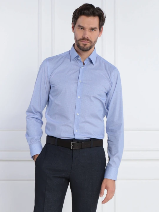 Zdjęcie produktu BOSS BLACK Koszula H-HANK-s-kent | Slim Fit niebieski