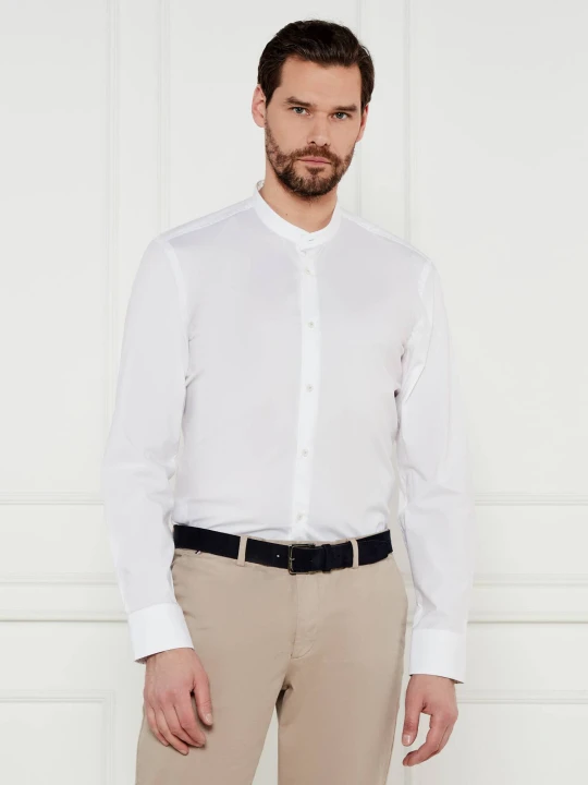 Zdjęcie produktu BOSS BLACK Koszula H-HANK-S-STAN-C3-252 | Slim Fit | easy iron biały