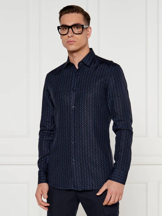 Zdjęcie produktu BOSS BLACK Koszula H-HANK | Slim Fit granatowy