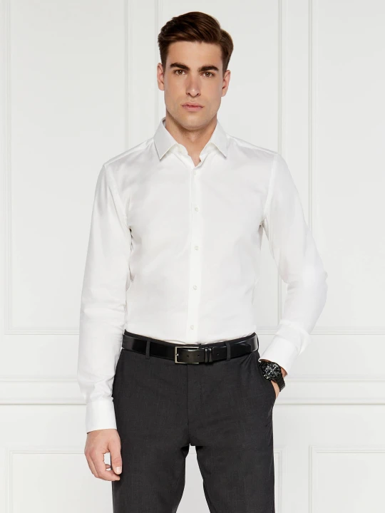 Zdjęcie produktu BOSS BLACK Koszula H-HANK | Slim Fit biały