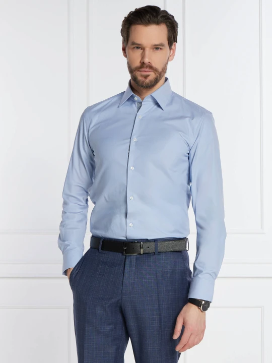 Zdjęcie produktu BOSS BLACK Koszula H-HANK | Slim Fit | easy iron błękitny