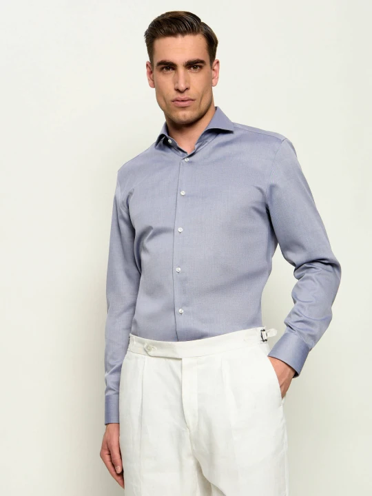 Zdjęcie produktu BOSS BLACK Koszula H-HANK-SP-B1-C1-261 | Slim Fit niebieski