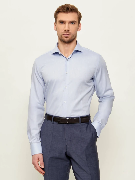 Zdjęcie produktu BOSS BLACK Koszula H-HANK-SP-B1-C1-261 | Slim Fit błękitny