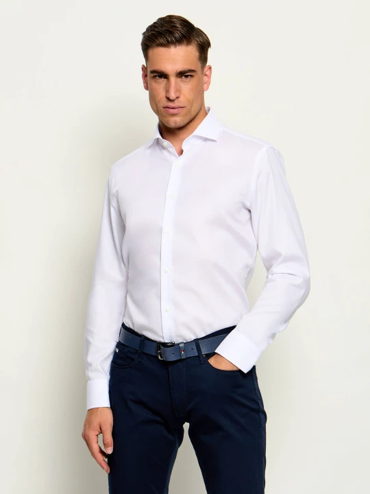 Zdjęcie produktu BOSS BLACK Koszula H-Hank-SP-C1-261 | Slim Fit biały
