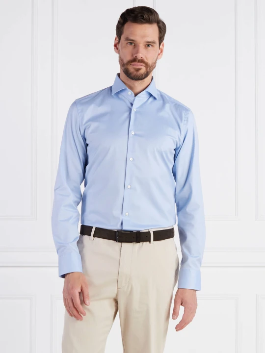 Zdjęcie produktu BOSS BLACK Koszula H-HANK spread C1 | Slim Fit błękitny