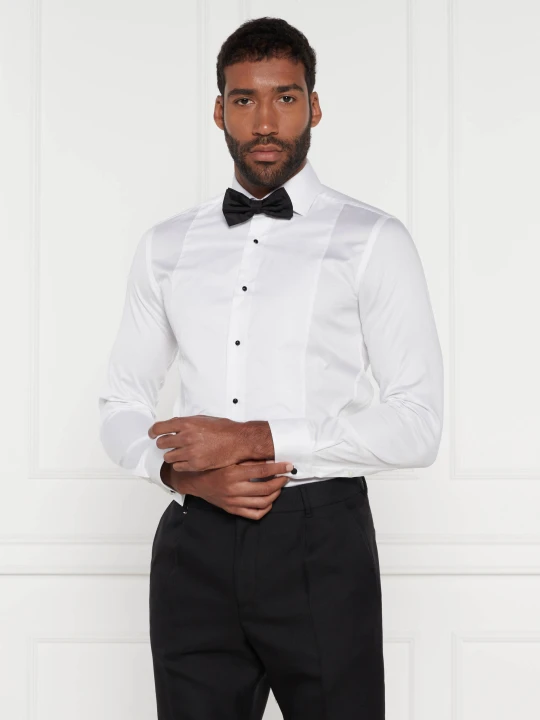 Zdjęcie produktu BOSS BLACK Koszula H-HANK-TUX3 | Slim Fit biały