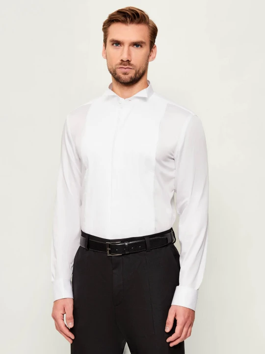 Zdjęcie produktu BOSS BLACK Koszula H-HANK-W-TUX3-DC-254 | Slim Fit biały