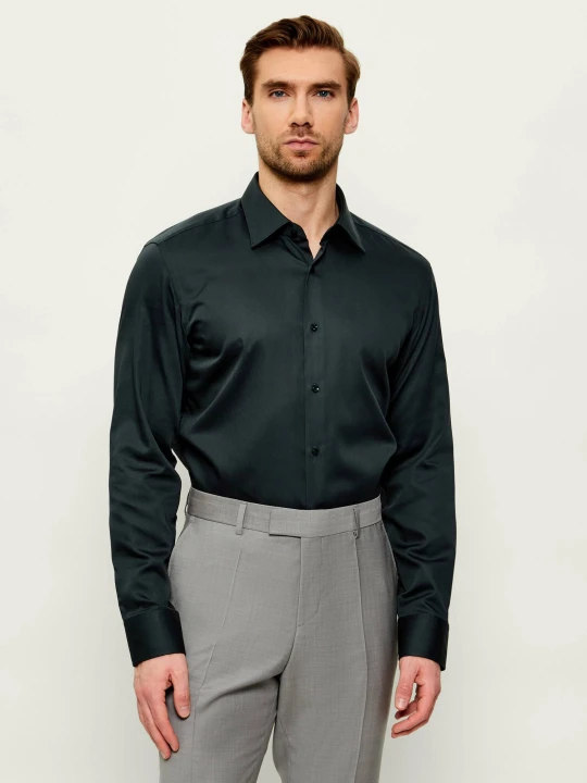Zdjęcie produktu BOSS BLACK Koszula H-JOE-K-C1-261 | Regular Fit | easy iron zielony