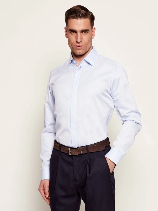 Zdjęcie produktu BOSS BLACK Koszula H-JOE-K-H-261 | Regular Fit błękitny