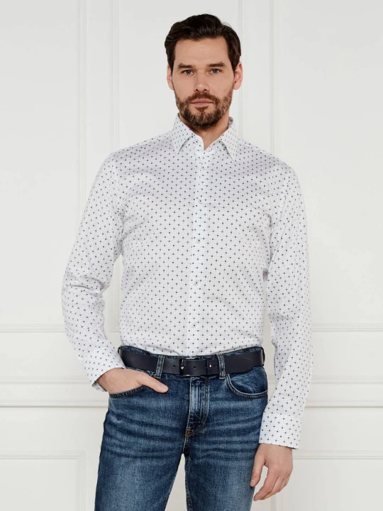Zdjęcie produktu BOSS BLACK Koszula H-JOE-kent-C1-214 | Regular Fit biały