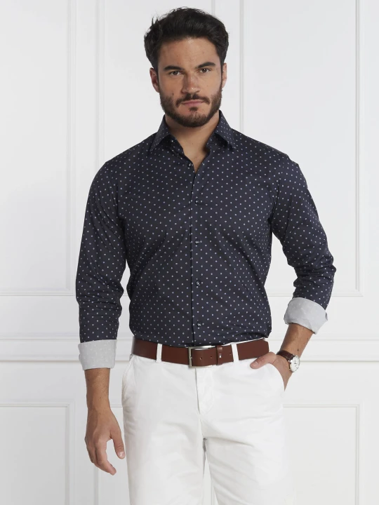 Zdjęcie produktu BOSS BLACK Koszula H-JOE-kent-C1-214 | Regular Fit granatowy