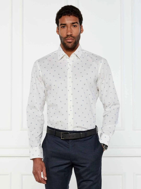 Zdjęcie produktu BOSS BLACK Koszula H-JOE-kent-C1-214 | Regular Fit | stretch biały