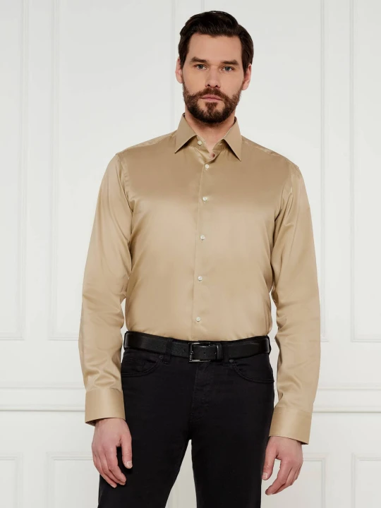 Zdjęcie produktu BOSS BLACK Koszula H-JOE-kent-C3-214 | Regular Fit beżowy
