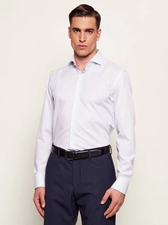 Zdjęcie produktu BOSS BLACK Koszula H-JOE-SP-B1-C1-261 | Regular Fit błękitny