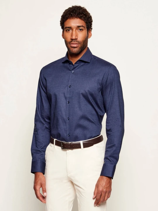 Zdjęcie produktu BOSS BLACK Koszula H-JOE-SP-C1-261 | Regular Fit granatowy
