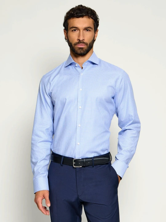 Zdjęcie produktu BOSS BLACK Koszula H-JOE-SP-C1-261 | Regular Fit niebieski