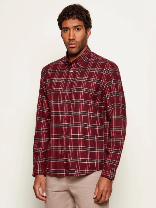 Zdjęcie produktu BOSS BLACK Koszula H-LIAM-BD-E-C1-253 | Regular Fit bordowy