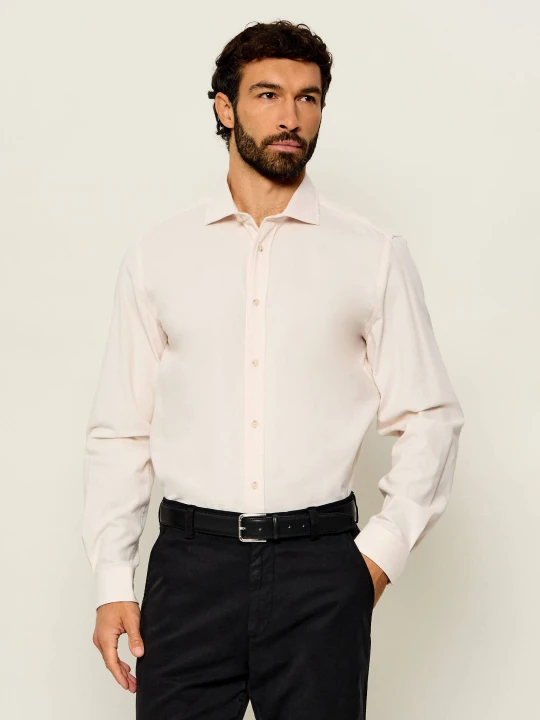 Zdjęcie produktu BOSS BLACK Koszula H-Liam-SP-C1-264 | Regular Fit | sztruks ecru