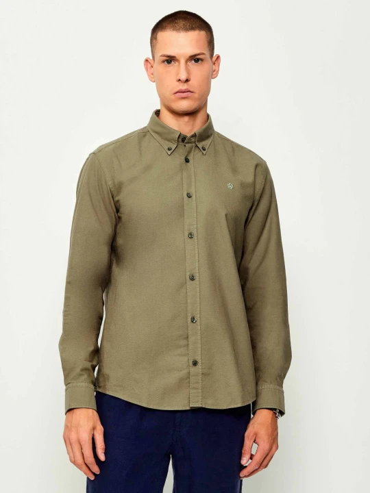 Zdjęcie produktu BOSS BLACK Koszula H-ROAN-BD-E-C1-253 | Slim Fit khaki