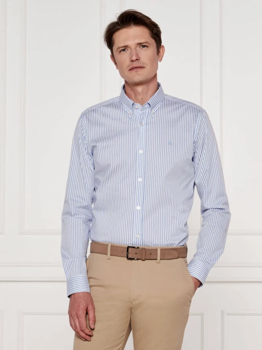 Zdjęcie produktu BOSS BLACK Koszula H-ROAN-BD-E-C1-253 | Slim Fit | stretch niebieski