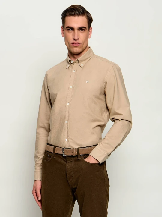 Zdjęcie produktu BOSS BLACK Koszula H-Roan-Bd-E-C1-261 | Slim Fit beżowy