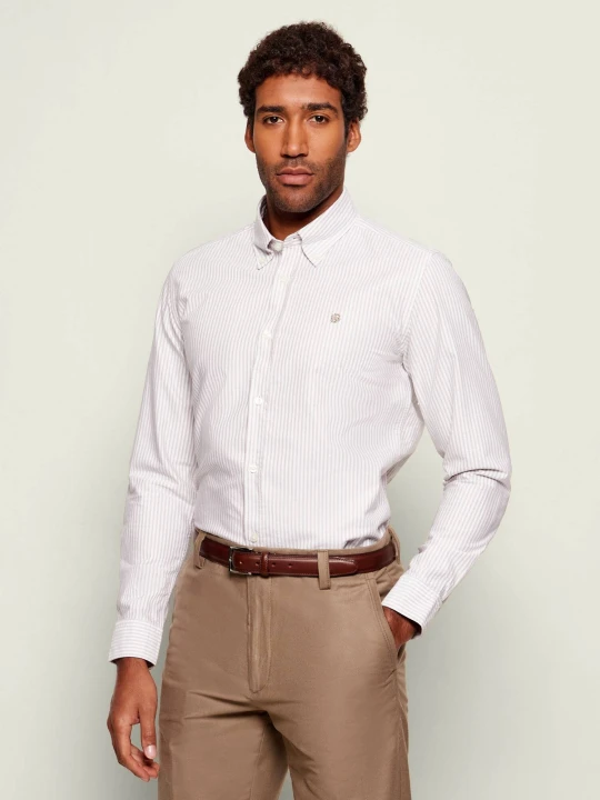 Zdjęcie produktu BOSS BLACK Koszula H-ROAN-BD-E-C1-261 | Slim Fit beżowy
