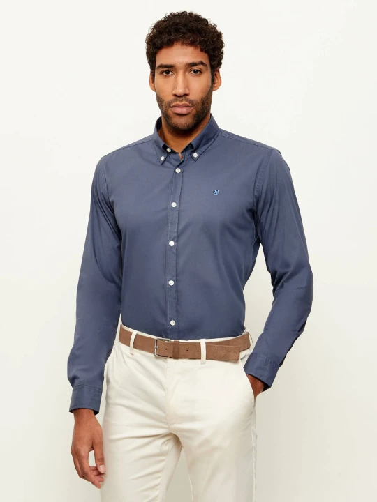 Zdjęcie produktu BOSS BLACK Koszula H-ROAN-BD-E-C1-261 | Slim Fit | stretch niebieski