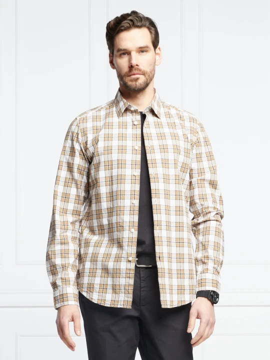 Zdjęcie produktu BOSS BLACK Koszula Lukas_53F | Regular Fit beżowy