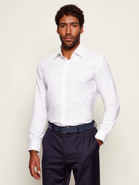 Zdjęcie produktu BOSS BLACK Koszula P-Hank-kent-C1-222 | Slim Fit biały