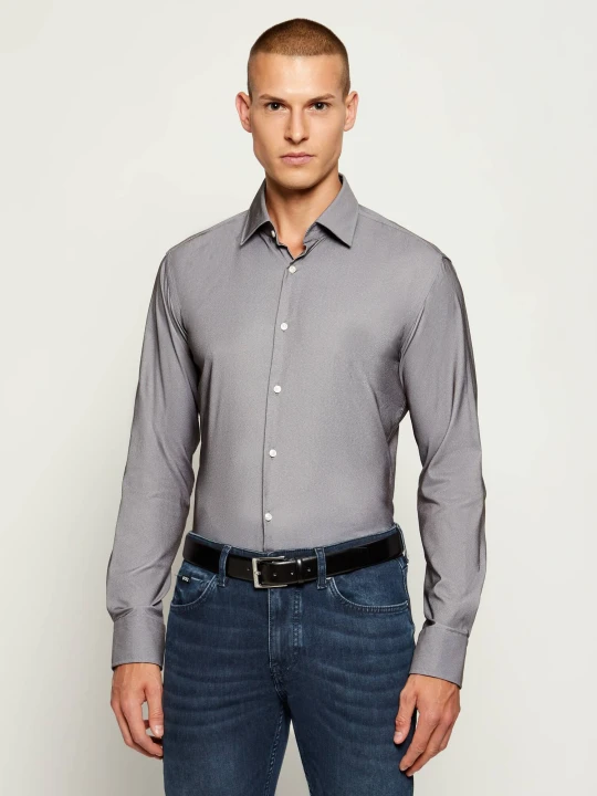 Zdjęcie produktu BOSS BLACK Koszula P-Hank-kent-C1-222 | Slim Fit szary