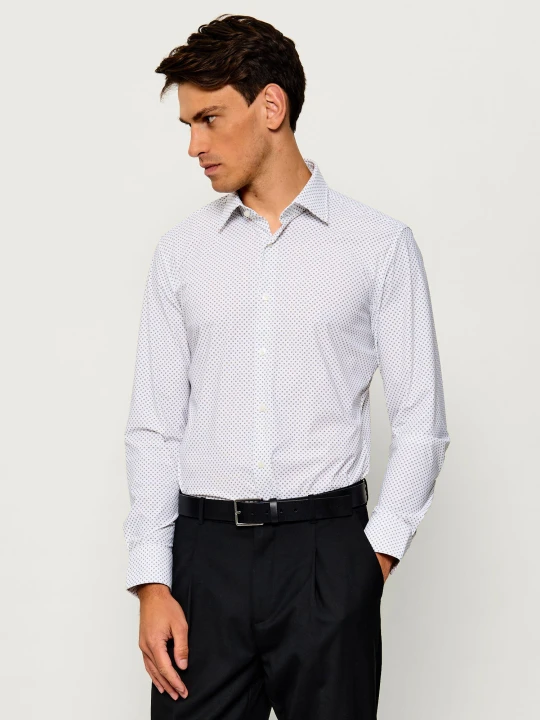 Zdjęcie produktu BOSS BLACK Koszula P-Hank-kent-C1-222 | Slim Fit biały