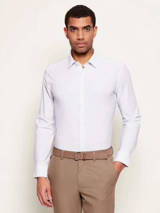 Zdjęcie produktu BOSS BLACK Koszula P-HANK-S-K-261 | Slim Fit biały