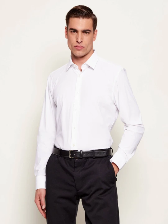 Zdjęcie produktu BOSS BLACK Koszula P-HANK-S-K-261 | Slim Fit biały